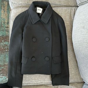Moschino size 10 jacket, black